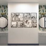 Fotowand Personalisierte - 10 Gedruckte & Gerahmte Fotos - 175x100 cm