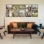 Fotowand Personalisierte - 10 Gedruckte & Gerahmte Fotos - 245x95 cm