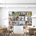 Fotowand Personalisierte - 12 Gedruckte & Gerahmte Fotos - 260x160 cm