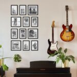 Fotowand Personalisierte - 12 Gedruckte & Gerahmte Fotos - 80x135 cm