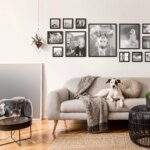 Fotowand Personalisierte - 13 Gedruckte & Gerahmte Fotos - 215x85 cm