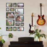 Fotowand Personalisierte - 14 Gedruckte & Gerahmte Fotos - 85x135 cm