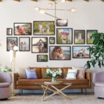 Fotowand Personalisierte - 15 Gedruckte & Gerahmte Fotos - 255x120 cm