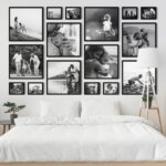 Fotowand Personalisierte - 16 Gedruckte & Gerahmte Fotos - 235x140 cm