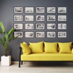 Fotowand Personalisierte - 20 Gedruckte & Gerahmte Fotos - 195x115 cm