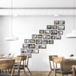 Fotowand Personalisierte - 28 Gedruckte & Gerahmte Fotos - 235x200 cm