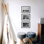 Fotowand Personalisierte - 3 Gedruckte & Gerahmte Fotos - 40x100 cm