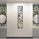 Fotowand Personalisierte - 7 Gedruckte & Gerahmte Fotos - 40x180 cm