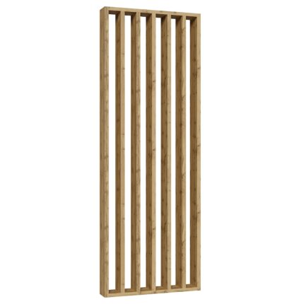 Freistehende Lamellenwand - Wotan Eiche - 22x70