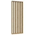 Freistehende Lamellenwand - Wotan Eiche - 22x90