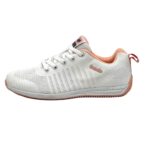 Freizeitschuhe Sneaker Turnschuhe Weiß-Pink 38