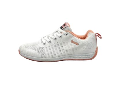 Freizeitschuhe Sneaker Turnschuhe Weiß-Pink 39