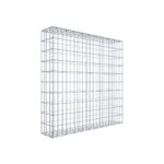 Gabione 100 cm x 100 cm x 20 cm (L x H x T), Maschenweite 5 cm x 10 cm, C-Ring