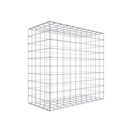 Gabione 100 cm x 100 cm x 50 cm (L x H x T), Maschenweite 10 cm x 10 cm, C-Ring