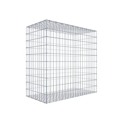 Gabione 100 cm x 100 cm x 50 cm (L x H x T), Maschenweite 5 cm x 10 cm, C-Ring