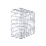 Gabione 100 cm x 100 cm x 50 cm (L x H x T), Maschenweite 5 cm x 5 cm, Spirale