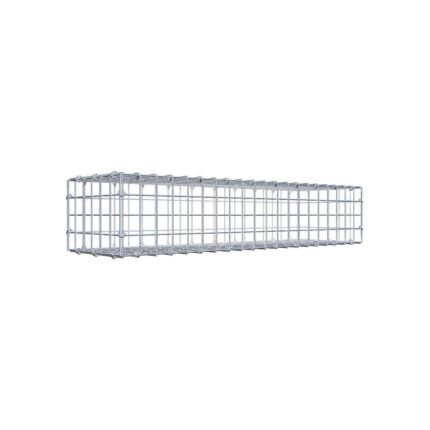 Gabione 100 cm x 20 cm x 30 cm (L x H x T), Maschenweite 5 cm x 5 cm, C-Ring