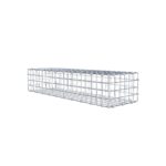 Gabione 100 cm x 20 cm x 30 cm (L x H x T), Maschenweite 5 x 5 cm, Spiralring