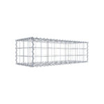 Gabione 100 cm x 30 cm x 40 cm (L x H x T), Maschenweite 10 cm x 10 cm, Spirale