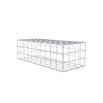 Gabione 100 cm x 30 cm x 40 cm (L x H x T), Maschenweite 10 x 10 cm, Spiralring