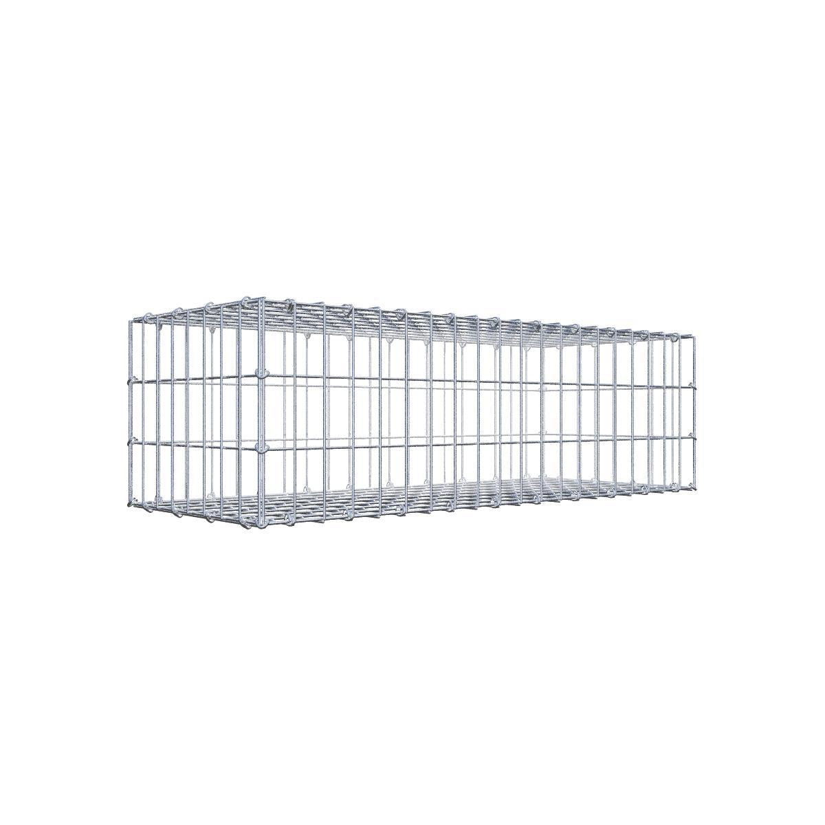 Gabione 100 cm x 30 cm x 40 cm (L x H x T), Maschenweite 5 cm x 10 cm, C-Ring