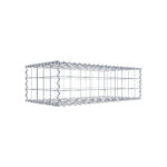 Gabione 100 cm x 30 cm x 50 cm (L x H x T), Maschenweite 10 cm x 10 cm, Spirale