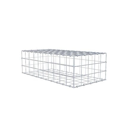 Gabione 100 cm x 30 cm x 50 cm (L x H x T), Maschenweite 10 x 10 cm, Spiralring