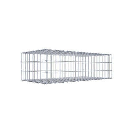 Gabione 100 cm x 30 cm x 50 cm (L x H x T), Maschenweite 5 cm x 10 cm, C-Ring