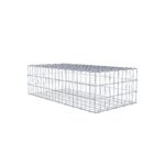 Gabione 100 cm x 30 cm x 50 cm (L x H x T), Maschenweite 5 x 10 cm, Spiralring