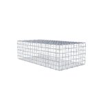 Gabione 100 cm x 30 cm x 50 cm (L x H x T), Maschenweite 5 x 5 cm, Spiralring