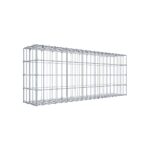 Gabione 100 cm x 40 cm x 20 cm (L x H x T), Maschenweite 5 cm x 10 cm, C-Ring