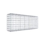 Gabione 100 cm x 40 cm x 20 cm (L x H x T), Maschenweite 5 cm x 5 cm, C-Ring