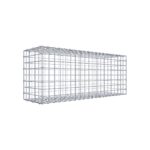Gabione 100 cm x 40 cm x 30 cm (L x H x T), Maschenweite 5 cm x 5 cm, C-Ring