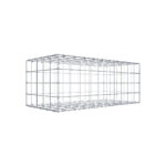 Gabione 100 cm x 40 cm x 50 cm (L x H x T), Maschenweite 10 cm x 10 cm, C-Ring