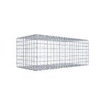 Gabione 100 cm x 40 cm x 50 cm (L x H x T), Maschenweite 5 cm x 5 cm, C-Ring
