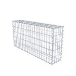 Gabione 100 cm x 50 cm x 20 cm (L x H x T), Maschenweite 5 cm x 10 cm, Spirale