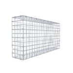 Gabione 100 cm x 50 cm x 20 cm (L x H x T), Maschenweite 5 cm x 5 cm, C-Ring
