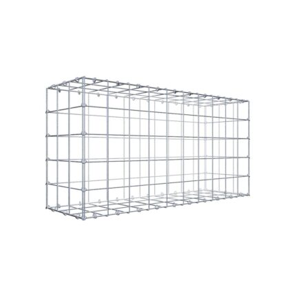 Gabione 100 cm x 50 cm x 30 cm (L x H x T), Maschenweite 10 cm x 10 cm, C-Ring