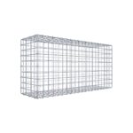 Gabione 100 cm x 50 cm x 30 cm (L x H x T), Maschenweite 5 cm x 5 cm, C-Ring