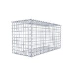 Gabione 100 cm x 50 cm x 40 cm (L x H x T), Maschenweite 5 cm x 5 cm, Spirale
