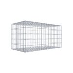 Gabione 100 cm x 50 cm x 50 cm (L x H x T), Maschenweite 5 cm x 10 cm, C-Ring
