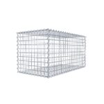 Gabione 100 cm x 50 cm x 50 cm (L x H x T), Maschenweite 5 cm x 5 cm, Spirale