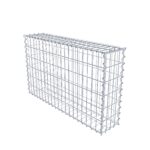 Gabione 100 cm x 60 cm x 20 cm (L x H x T), Maschenweite 5 cm x 10 cm, Spirale