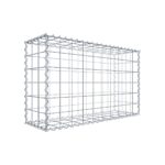 Gabione 100 cm x 60 cm x 30 cm (L x H x T), Maschenweite 10 cm x 10 cm, Spirale