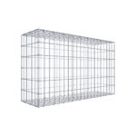 Gabione 100 cm x 60 cm x 30 cm (L x H x T), Maschenweite 5 cm x 10 cm, C-Ring