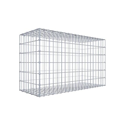 Gabione 100 cm x 60 cm x 40 cm (L x H x T), Maschenweite 5 cm x 10 cm, C-Ring
