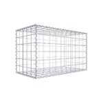 Gabione 100 cm x 60 cm x 50 cm (L x H x T), Maschenweite 10 cm x 10 cm, Spirale