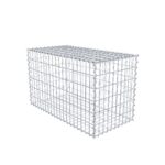 Gabione 100 cm x 60 cm x 50 cm (L x H x T), Maschenweite 5 cm x 10 cm, Spirale