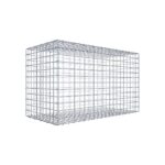 Gabione 100 cm x 60 cm x 50 cm (L x H x T), Maschenweite 5 cm x 5 cm, C-Ring