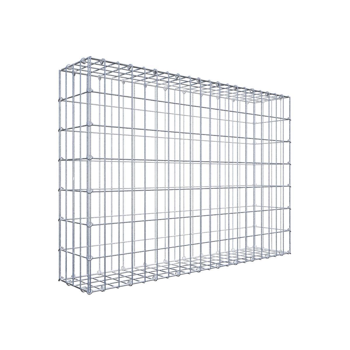 Gabione 100 cm x 70 cm x 20 cm (L x H x T), Maschenweite 5 cm x 10 cm, C-Ring